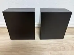 【山崎実業】 マグネットダストボックス＆収納ケース タワー ブラック 5432のサムネイル