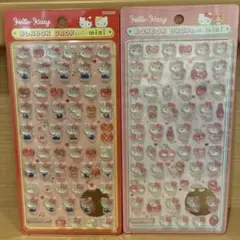 【正規品】ボンボンドロップシールミニ　キティ２種　サンリオ【即日発送】