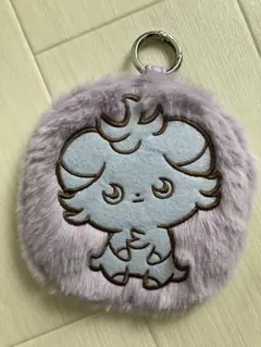 GUポケピース　ファーキーホルダー　ニャスパー　ポケモン