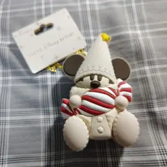 リルリンリン　バッグチャーム　ケース付　ディズニー　クリスマス　シリコン