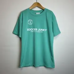 160cm サッカージャンキー ジュニアプラシャツ ミント