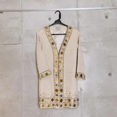 値下げ！グレース☆リネン刺繍コート