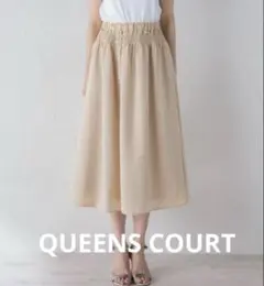 【SALE中】QUEENS COURT★ ドット柄 フレアスカートのサムネイル
