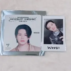 SEVENTEEN Woozi コースター チェキ 2枚セット