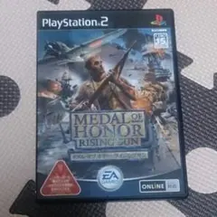 PS2 MEDAL OF HONOR ライジングサン ソフト&攻略本つき