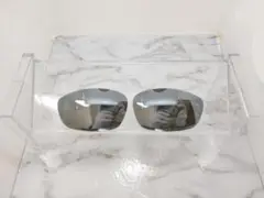 即発送 oakley ストレートジャケット 交換 偏光レンズ サングラス チタ