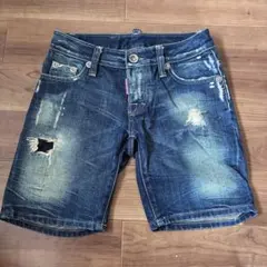 DSQUARED2 デニムショートパンツ ダメージ加工 - メルカリ