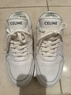 CELINE セリーヌ厚底スニーカー トリオンフ35 レザー 極美品 - メルカリ