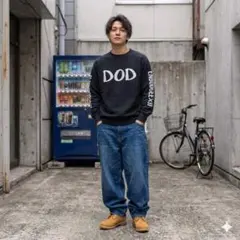 ENDODGE グラフィックスウェット ブラック Lサイズ オリジナル - メルカリ
