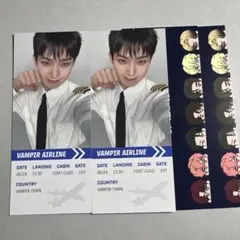 ENHYPEN WORLD パイロット チケット ソヌ4枚セット