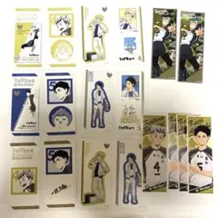 梟谷 木兎光太郎 赤葦京治 ステッカー