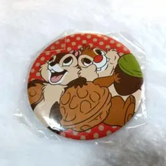 ディズニー　チップとデール　缶バッジ
