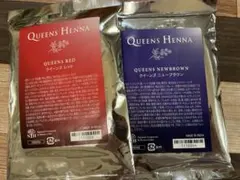 QUEENS HENNA ヘナ 2個セット NEWBROWN&REDのサムネイル