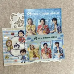 Mrs. GREEN APPLE クリアカード3枚セット*.+゜