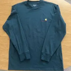 carhartt 長袖シャツ M ダークグリーン