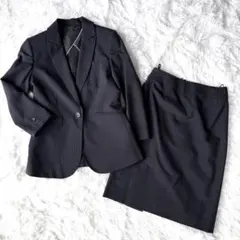 エヌライン プレシャス✨スーツ セットアップ スカート ストレッチ 通勤