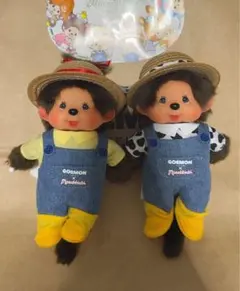 モンチッチ monchhichi goemon ファーマー 湯布院限定 由布院 - メルカリ