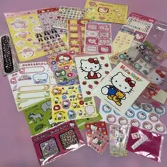 レトロ☆ハローキティ♡かわいいシール♡まとめ売り♡レア♡当時物