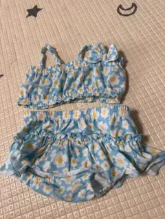 花柄ベビー水着セット サイズ80
