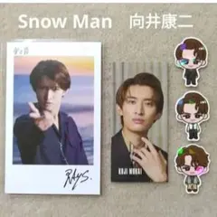 SnowMan RAYS CD特典 すのチルステッカー チェキ 向井康二 ⑭
