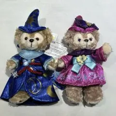 新品タグ付き　ダッフィ　シェリーメイ　ぬいぐるみバッジ　2012年　10周年記念