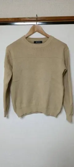 nano universe クルーネック ニットセーター