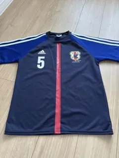 adidas サッカー日本代表 シャツ ネイビー Oサイズ - メルカリ