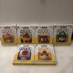 一番くじ スーパーマリオ キャラクターセレクトプレート 6種セットのサムネイル
