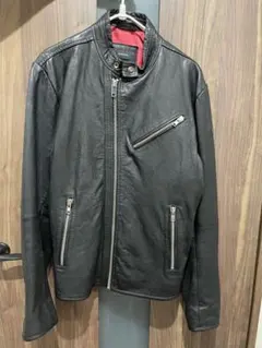 diesel 革ジャン　XL 皮ジャケット