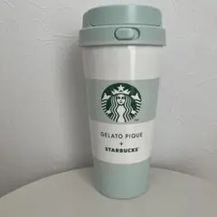 タンブラー　ボトル　スタバ　ジェラピケ　ボーダーステンレス