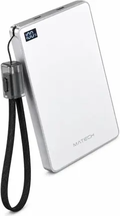 MATECH モバイルバッテリー 薄さ10.9mm 10000mAh 35W出力のサムネイル