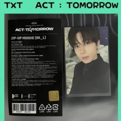 TXT ソウルコン 　フーディ　ジップアップパーカー　トレカ　テヒョン　I323