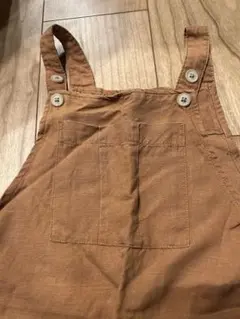 zara ブラウンオーバーオール