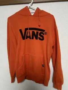 VANS プルオーバーパーカー オレンジ Lサイズのサムネイル