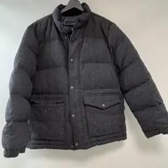 Lands' End XL ダウンジャケット グレー