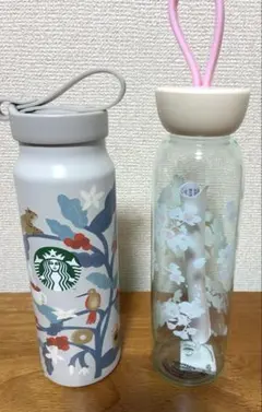 新品 スタバ 福袋2026限定ボトル ＆ SAKURA2025 ストラップボトル