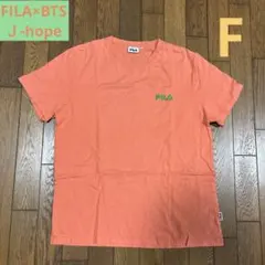 FILA フィラ ×BTSコラボ半袖Tシャツ オレンジ／F／j-hope