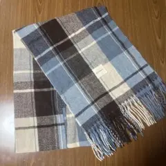 SFLE SERVICF チェック柄ストールマフラー