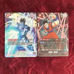 ドラゴンボール　フュージョンワールド　烈火の闘気　孫悟飯　青年期　SR パラレル