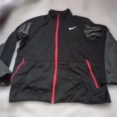 Nike トラックジャケット ブラック　XL ナイロンジャケット　ジャージ