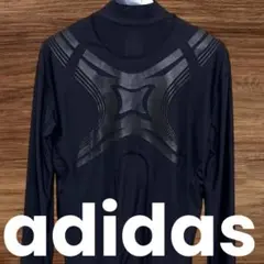 アディダス adidas techfit 長袖コンプレッションインナー ブラック