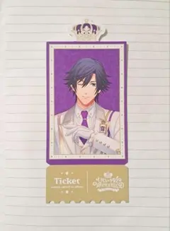 うたプリ　ワンダーランド　特典　チケット風カード　NORMAL　一ノ瀬トキヤ　②