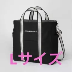 DEAN & DELUCAリバーシブルトート ブラック／グレー Ｌ2026