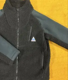 最終価格CapeHEIGHTS ボアフリースジャケット ブラック ×オリーブ