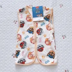 ☆ 新品 パウパトロール スリーパー アイボリー 35×50