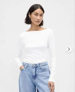 Gap モダン ボートネックT Lサイズ 新品未使用