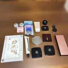 デパコス　ブランドコスメまとめ売り　CHANEL、ゲラン、ローラメルシエ