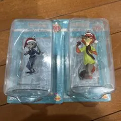 【新品未使用品】ディズニー ズートピア ニック＆ジュディ クリスマスオーナメント