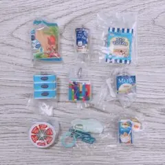 ガチャ ミニチュア まとめ売り 9個 【ブルー】