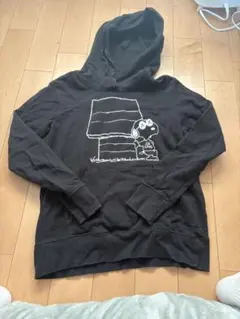 スヌーピー ブラック パーカー